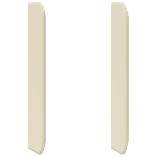 vidaXL Ušný čelník Krémová 80 x 16 x 4 cm PVC – Obrázok 2