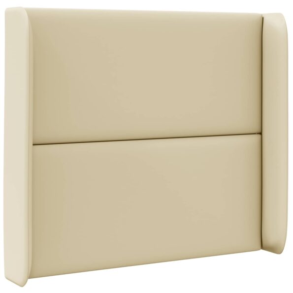 vidaXL Ušný čelník Krémová 80 x 16 x 4 cm PVC – Obrázok 3