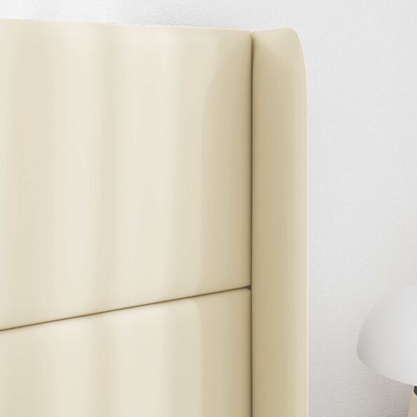 vidaXL Ušný čelník Krémová 80 x 16 x 4 cm PVC – Obrázok 4