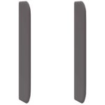 vidaXL Ušný čelník Sivá 80 x 16 x 4 cm PVC – Obrázok 2
