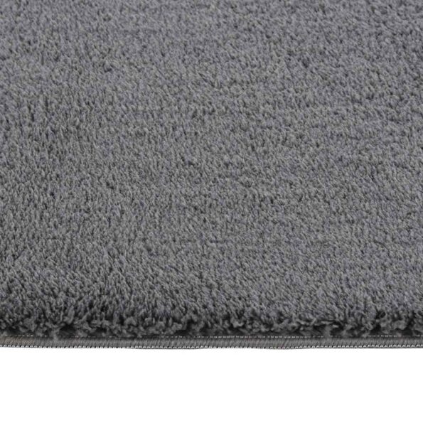 vidaXL Huňatý koberec antracitový 240x340 cm polyester – Obrázok 4