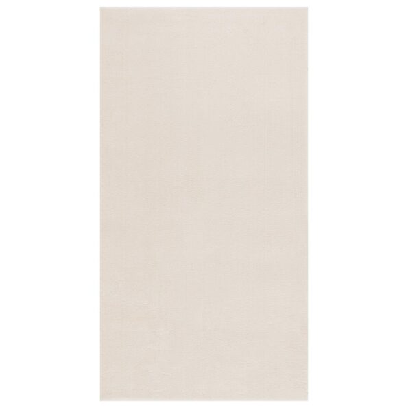 vidaXL Chlpatý koberec krémovo biely 120x183 cm polyester – Obrázok 2
