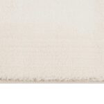 vidaXL Chlpatý koberec krémovo biely 120x183 cm polyester – Obrázok 4