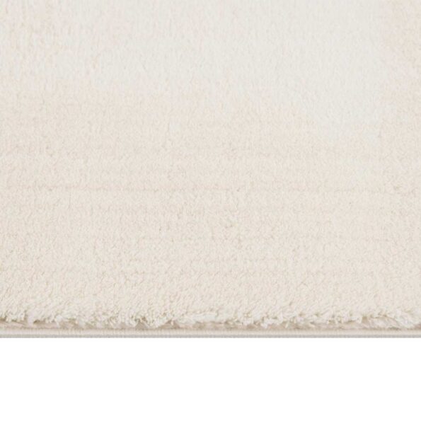 vidaXL Chlpatý koberec krémovo biely 120x183 cm polyester – Obrázok 4