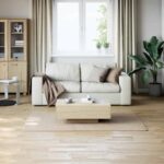 vidaXL Chlpatý koberec béžový 120x183 cm polyester – Obrázok 3