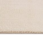 vidaXL Chlpatý koberec béžový 120x183 cm polyester – Obrázok 4
