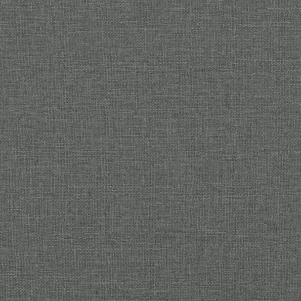 vidaXL Denná posteľ tmavosivá 100x190 cm látka – Obrázok 7