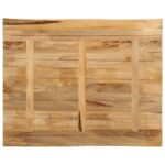 vidaXL Stolová doska s ostrým okrajom 100x80x3,8 cm masívne drevo, surové mango – Obrázok 5