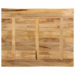 vidaXL Stolová doska s ostrým okrajom 110x80x3,8 cm masívne drevo, surové mango – Obrázok 5