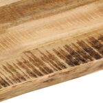 vidaXL Stolová doska s ostrým okrajom 110x80x3,8 cm masívne drevo, surové mango – Obrázok 7