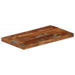 vidaXL Stolová doska 40x20x2,5 cm obdĺžniková masívna recyklovaná drevená doska – Obrázok 2