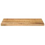 vidaXL Stolová doska 40x20x2,5 cm obdĺžniková, masívne drevo, surové mango – Obrázok 3