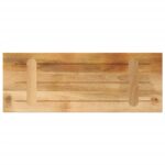 vidaXL Stolová doska 70x40x2,5 cm obdĺžniková, masívne drevo, surové mango – Obrázok 5