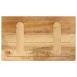 vidaXL Stolová doska 50x20x3,8 cm obdĺžniková, masívne drevo, surové mango – Obrázok 5
