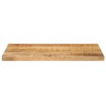 vidaXL Stolová doska 60x20x3,8 cm obdĺžniková, masívne drevo, surové mango – Obrázok 3