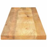 vidaXL Stolová doska 160x20x3,8 cm obdĺžniková masívna mangová farba – Obrázok 4