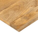 vidaXL Stolová doska 160x20x3,8 cm obdĺžniková masívna mangová farba – Obrázok 6