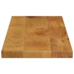 vidaXL Stolová doska 70x30x2,5 cm obdĺžniková masívna mangová farba – Obrázok 4