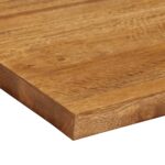 vidaXL Stolová doska 70x30x2,5 cm obdĺžniková masívna mangová farba – Obrázok 6