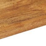 vidaXL Stolová doska 70x20x3,8 cm obdĺžniková masívna mangová farba – Obrázok 7