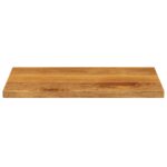 vidaXL Stolová doska 60x30x3,8 cm obdĺžniková masívna mangová farba – Obrázok 3