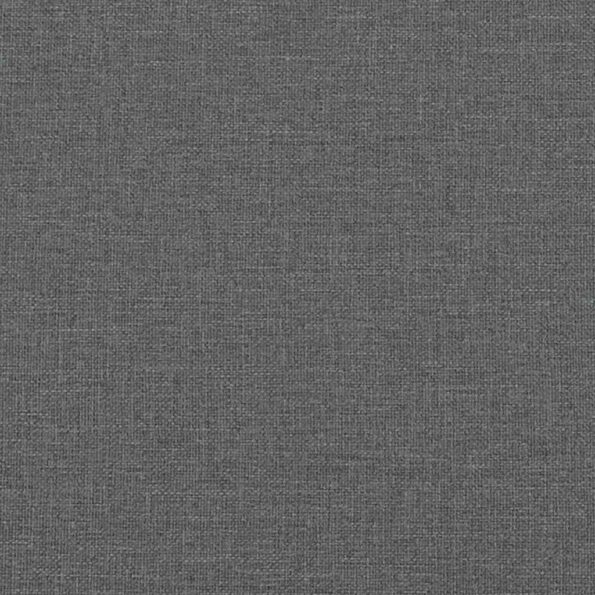 vidaXL Rám postele Dover tmavosivý 137x190 cm látka – Obrázok 8