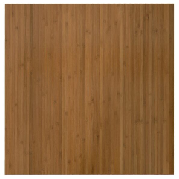 vidaXL Koberec obdĺžnikový hnedý 100x100 cm bambusový – Obrázok 2