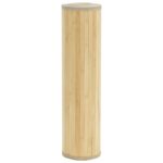 vidaXL Koberec obdĺžnikový svetlý prírodný 60x100 cm bambusový – Obrázok 3