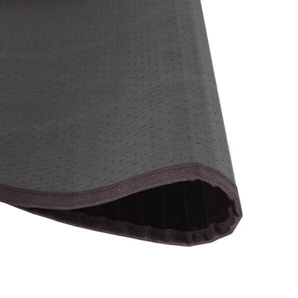 vidaXL Okrúhly koberec tmavohnedý 60 cm bambusový – Obrázok 5