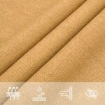 vidaXL Slnečná plachta 160 g/m² trojuholníková pieskovaná 3,6x3,6x3,6 m HDPE – Obrázok 8