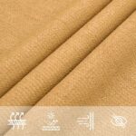 vidaXL Slnečná plachta 160 g/m² trojuholníková pieskovaná 6x6x6 m HDPE – Obrázok 8