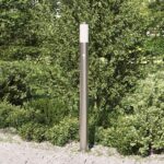 vidaXL Stĺpikové svietidlo so senzorom 110 cm nehrdzavejúca oceľ IP44 – Obrázok 3