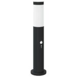 vidaXL Stĺpikové svetlá so senzorom 3 ks 50 cm nehrdzavejúca oceľ IP44 – Obrázok 4