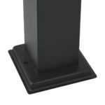 vidaXL Stĺpikové svetlá so zásuvkou 3 ks 110 cm čierne IP44 – Obrázok 10