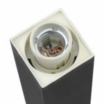vidaXL Stĺpikové svetlá so senzorom a zásuvkou 3 ks 50 cm čierne IP44 – Obrázok 10