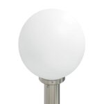 vidaXL Stĺpikové svietidlo so zásuvkou 80 cm nehrdzavejúca oceľ IP44 – Obrázok 7