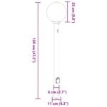vidaXL Stĺpikové svetlá so senzorom a zásuvkou 3 ks 120 cm nehrdzavejúca oceľ IP44 – Obrázok 11