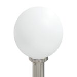 vidaXL Stĺpikové svetlá so senzorom a zásuvkou 3 ks 120 cm nehrdzavejúca oceľ IP44 – Obrázok 6