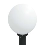vidaXL Stĺpikové svetlá so senzorom 3 ks 120 cm čierne IP44 – Obrázok 6