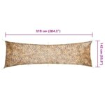 vidaXL Maskovacia sieť s úložným vreckom 519x142 cm piesková – Obrázok 7