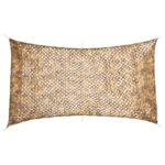 vidaXL Maskovacia sieť s úložným vreckom 506x279 cm piesková