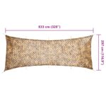 vidaXL Maskovacia sieť s úložným vreckom 833x297 cm piesková – Obrázok 7