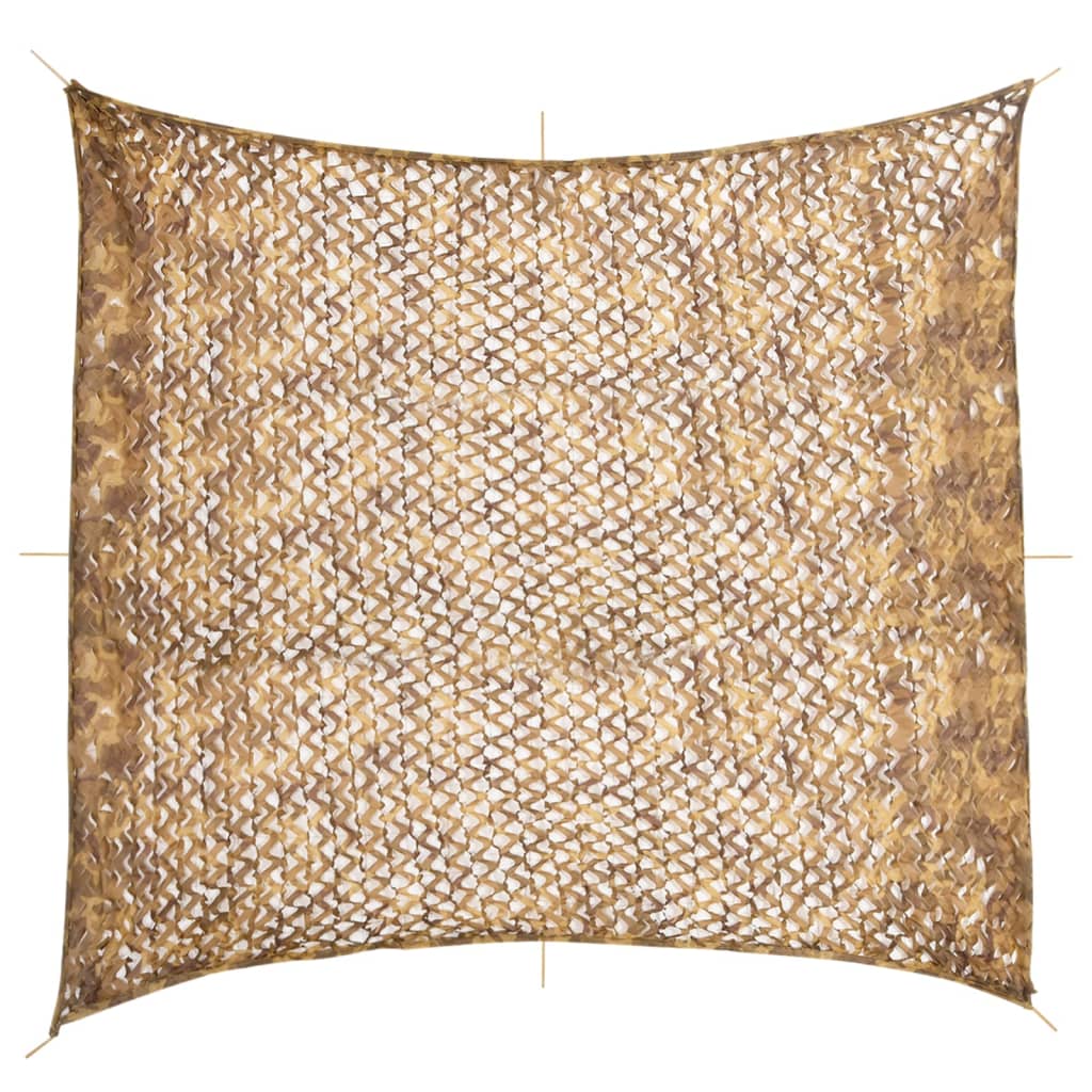 4008257_1.jpg vidaXL Maskovacia sieť s úložným vreckom 416x402 cm piesková – Obrázok 1