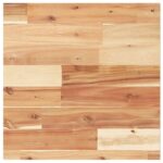 vidaXL Stolová doska štvorcová 40x40x2 cm masívne drevo akácia – Obrázok 4
