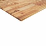 vidaXL Stolová doska štvorcová 40x40x2 cm masívne drevo akácia – Obrázok 8