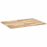 vidaXL Obdĺžniková stolová doska 80x70x2 cm masívne akáciové drevo – Obrázok 8