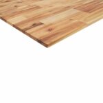vidaXL Obdĺžniková stolová doska 80x70x2 cm masívne akáciové drevo – Obrázok 9
