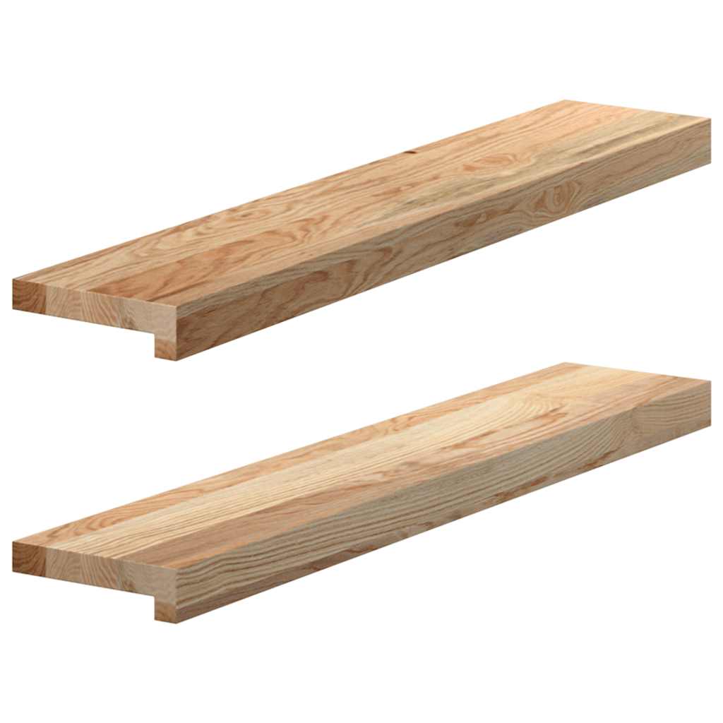 4009086_1.jpg vidaXL Parapety 2 ks neošetrené 80x15x2 cm masívne dubové drevo – Obrázok 1