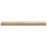 vidaXL Parapety 2 ks neošetrené 80x15x2 cm masívne dubové drevo – Obrázok 4