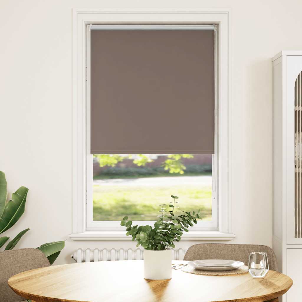 4010968_1.jpg vidaXL Zatemňovacia roleta kávová 80x130 cm šírka látky 75,7 cm polyester – Obrázok 1